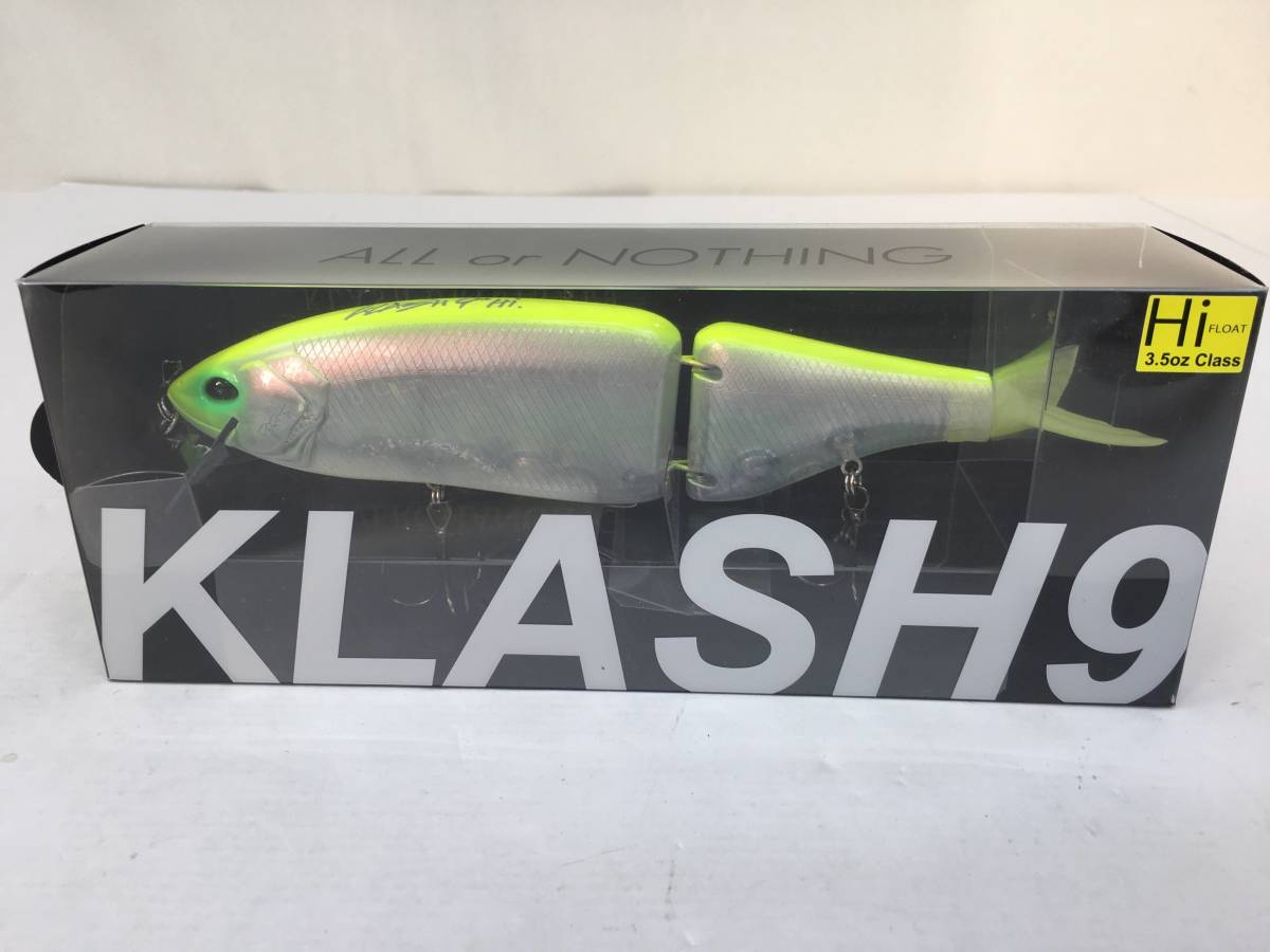 KLASH9 Lemonade クラッシュ9 レモネード 即決】(12128)DRT クラッシュ9(KLASH9) Hi FLOAT ルアー レモネード