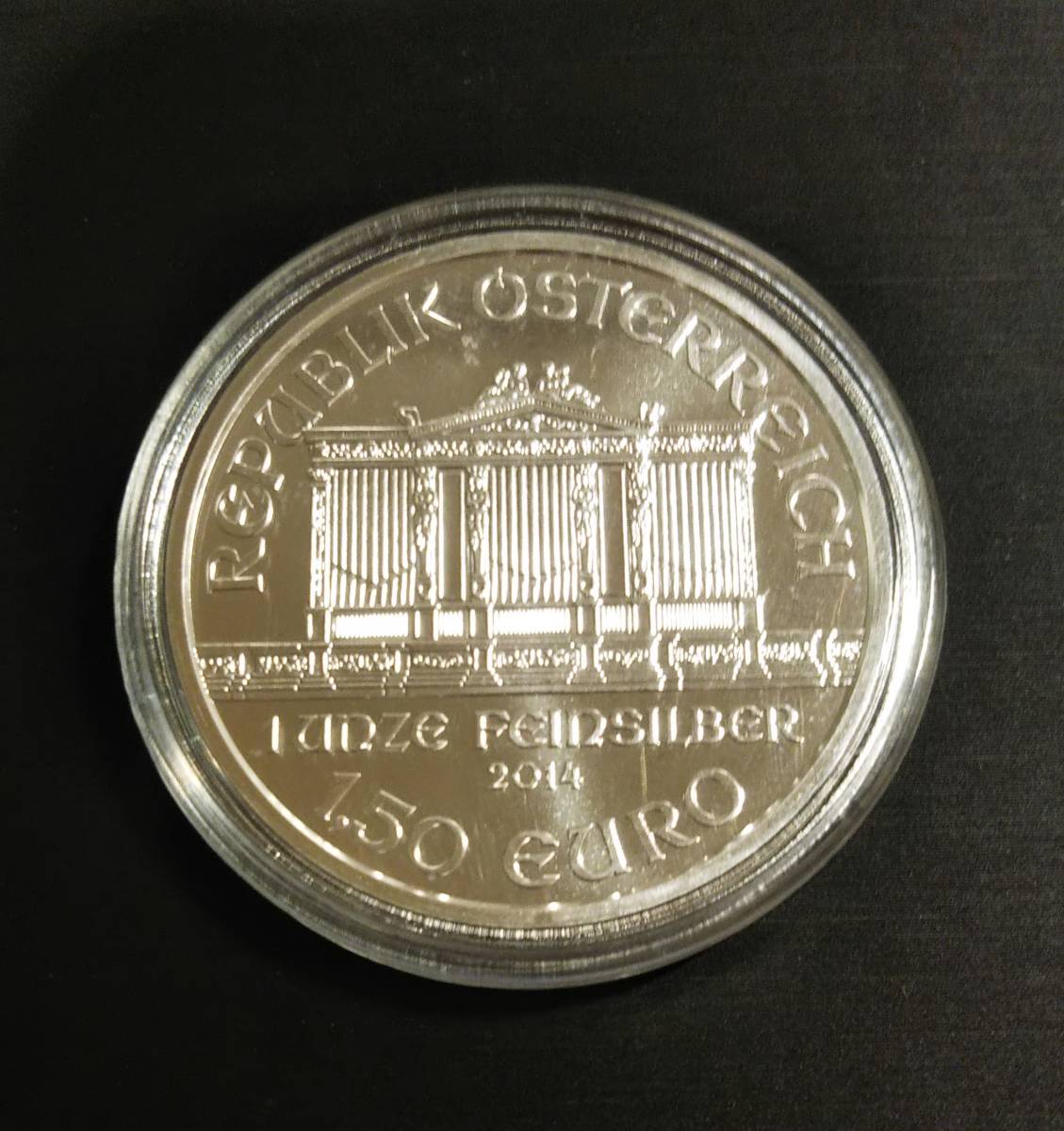 オーストリア ウィーン 銀貨 1オンス 2014年 送料込み