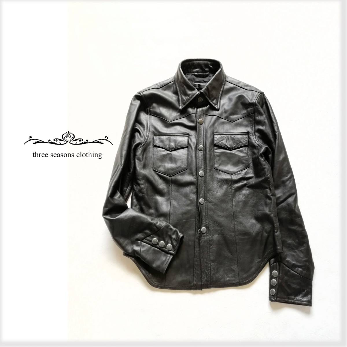 Liugoo Leathers 本革 メンズ (リューグーレザーズ) リューグー 