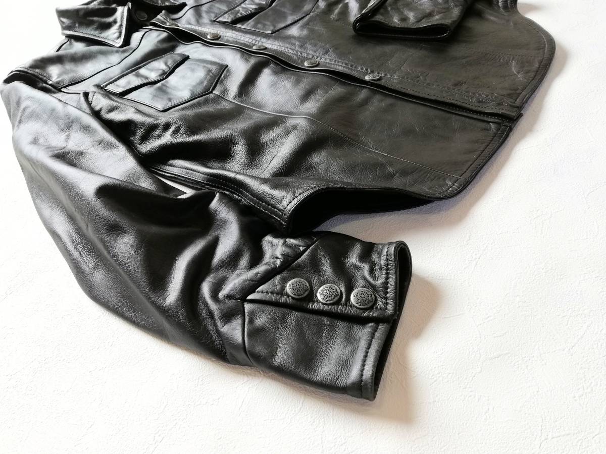 Liugoo Leathers 本革 メンズ (リューグーレザーズ) リューグー 