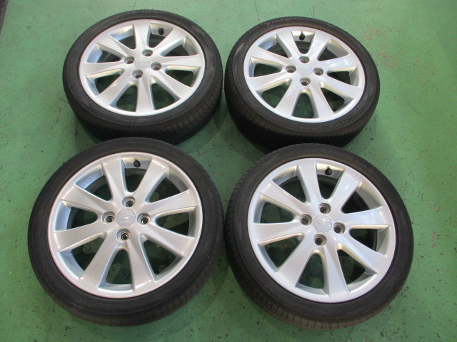  ムーブカスタム純正 16インチ 4.5J +45 165/50R16 タイヤ付ホイール4本 大型80(ラジアルタイヤ)｜売買されたオークション情報、yahooの商品情報をアーカイブ公開 - オークファン 4穴