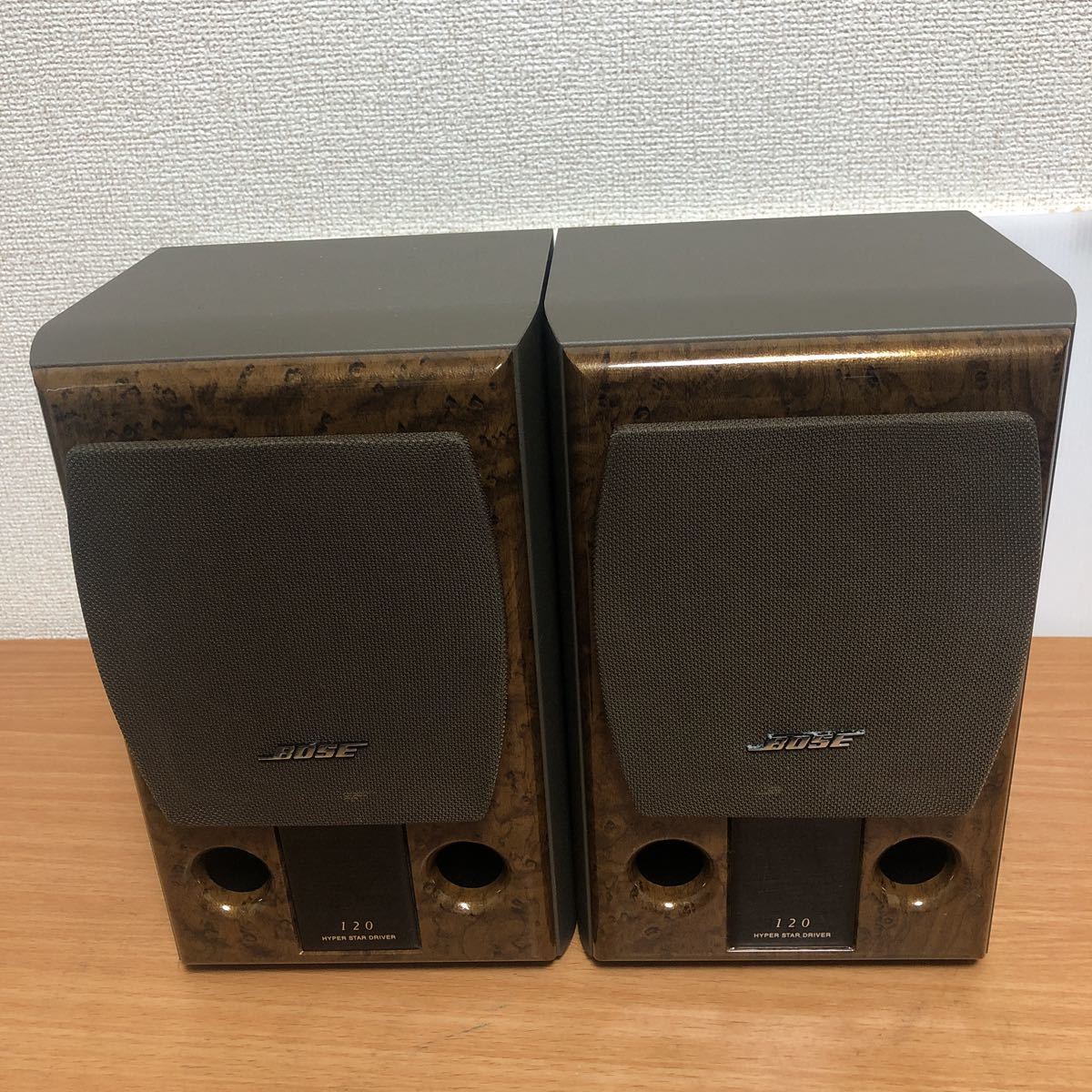 Bose スピーカー 120 HYPER STAR D 1円]. スピーカー. BOSE. 120. HYPER STAR DRIVER 40W RMS IEC268-5. 6
