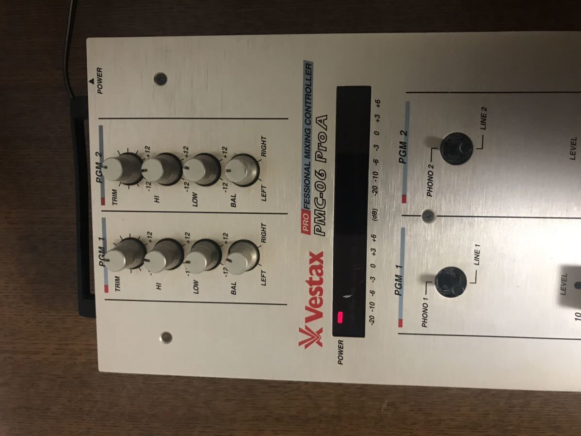 Vestax PMC-06 ベスタクス Pro A DJミキサー DJ ミキサー ProA
