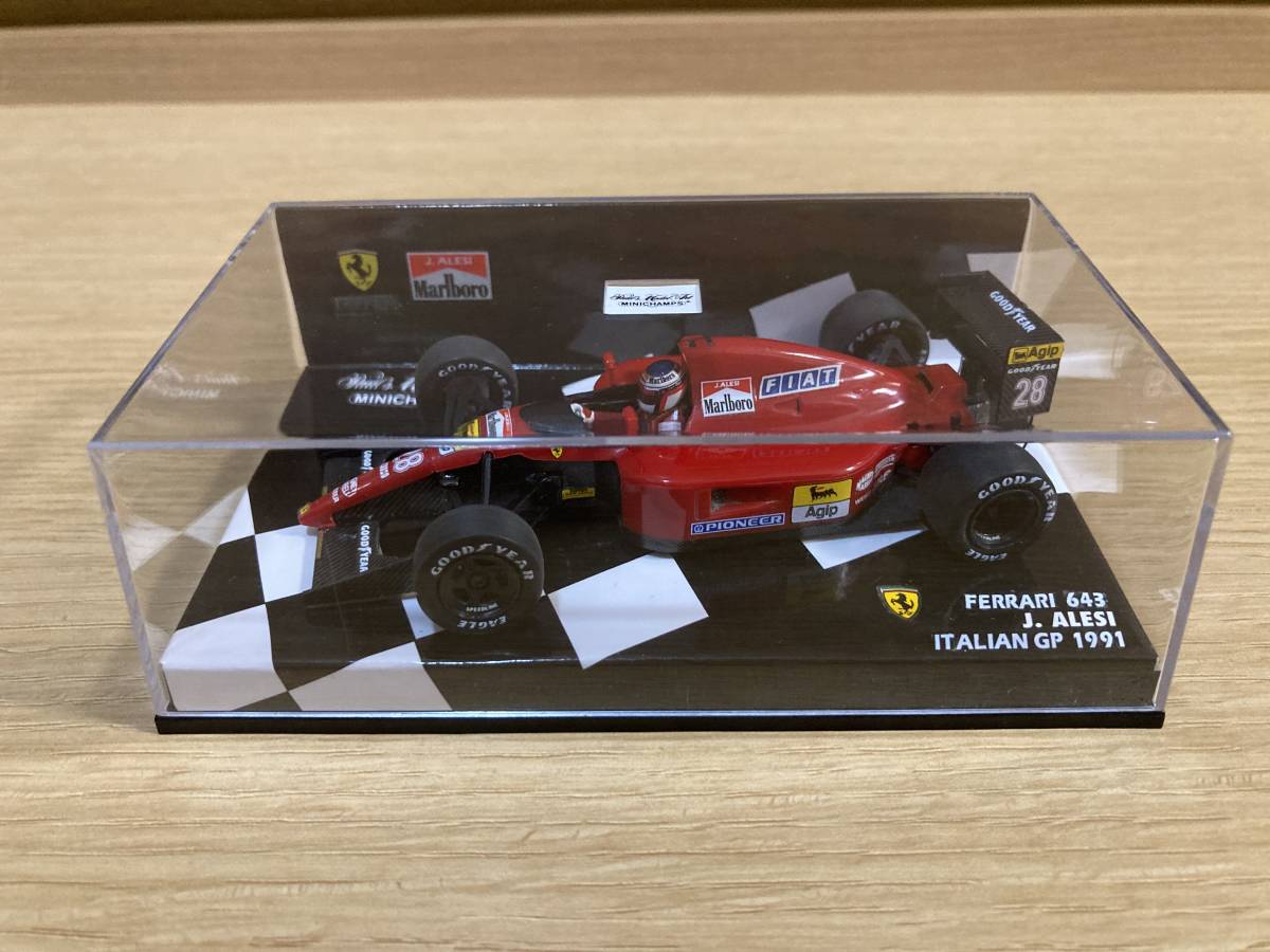 ☆専用ページです☆ 1/43 フェラーリ 643 #28 ジャン・アレジ 1991 イタリアGP（マルボロ