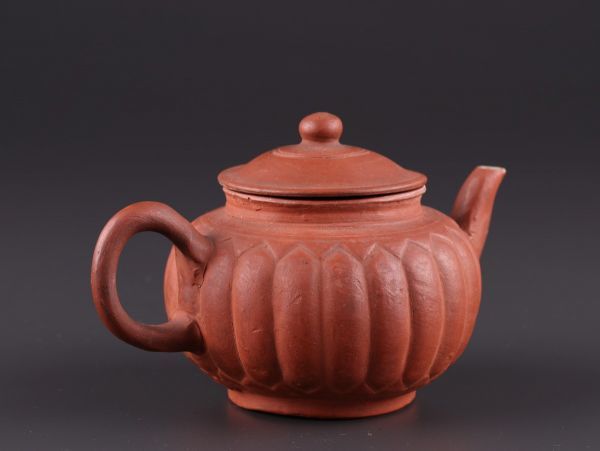 中国古玩 唐物 煎茶道具 松 紫泥 紫砂壷 茶壷 急須 唐物 煎茶道具 急須 中国古玩 朱泥 紫泥 紫砂壷 茶壷 款