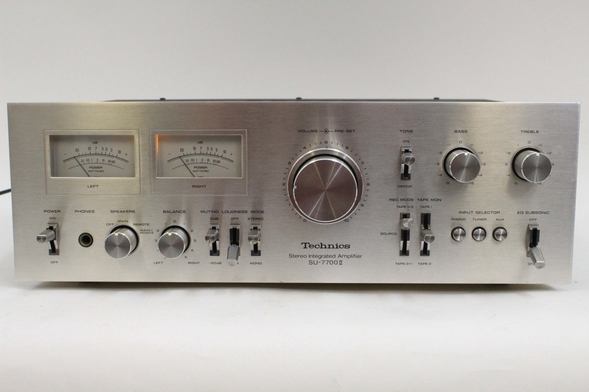 オーディオ機器 テクニクス SU-7700Ⅱ
