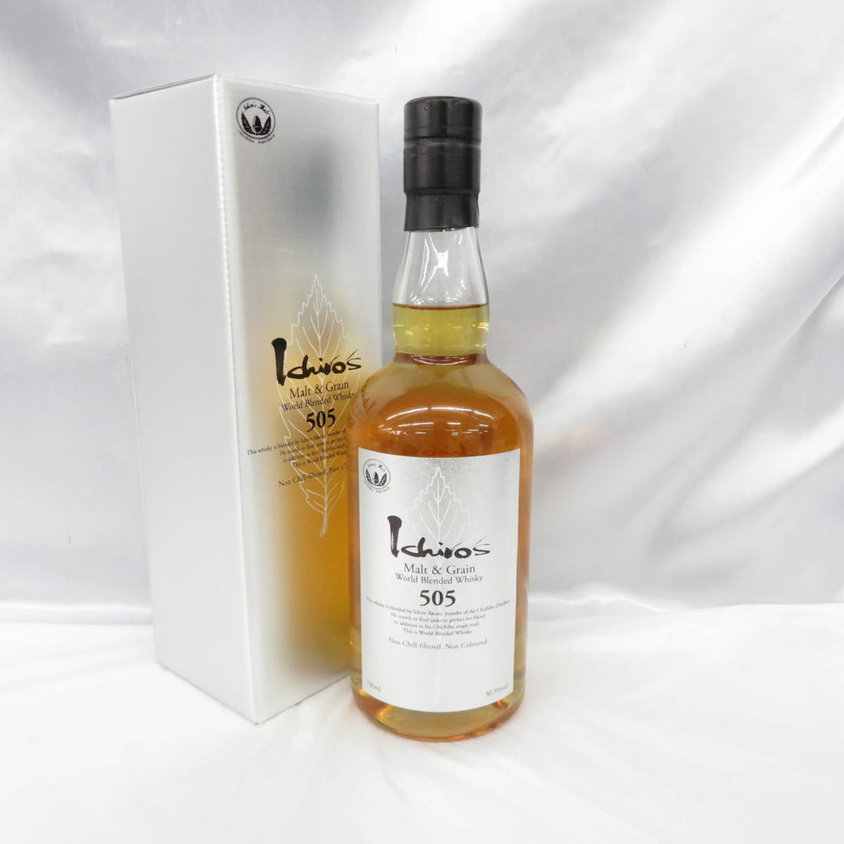 【人気SALE，HOT】 未開栓 Ichiro's Malt&Grain イチローズモルト&グレーン 505 ワールドブレンデッド ウイスキー 700ml 50.5% 箱あり 10627689(日本)｜売買されたオークション情報、yahooの商品情報をアーカイブ公 日本