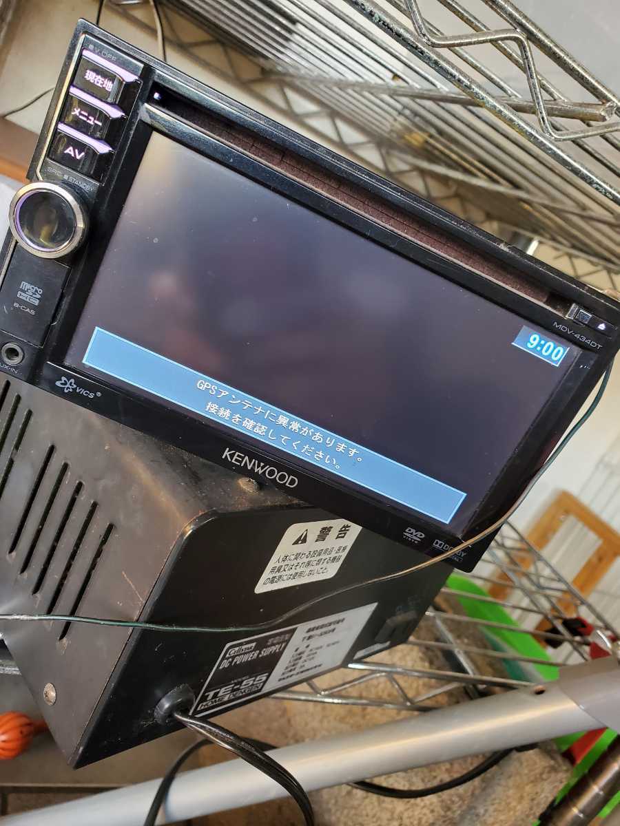 MDV-434DT | KENWOOD 彩速ナビ ケンウッド - 2013年 ジャンク KENWOOD