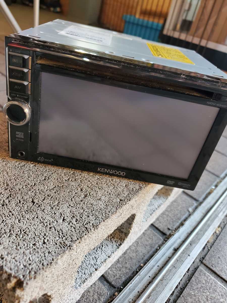 MDV-434DT | KENWOOD 彩速ナビ ケンウッド - 2013年 ジャンク KENWOOD