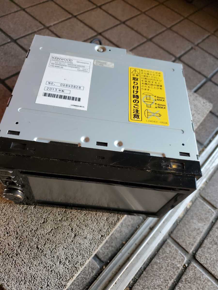 MDV-434DT | KENWOOD 彩速ナビ ケンウッド - 2013年 ジャンク KENWOOD