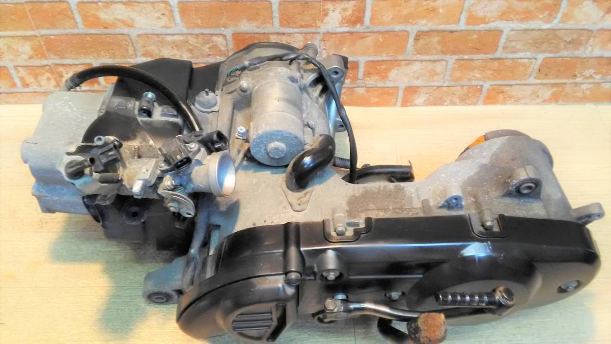 スズキ アドレスV125G K7 外し 純正 エンジン 動作確認済み K9