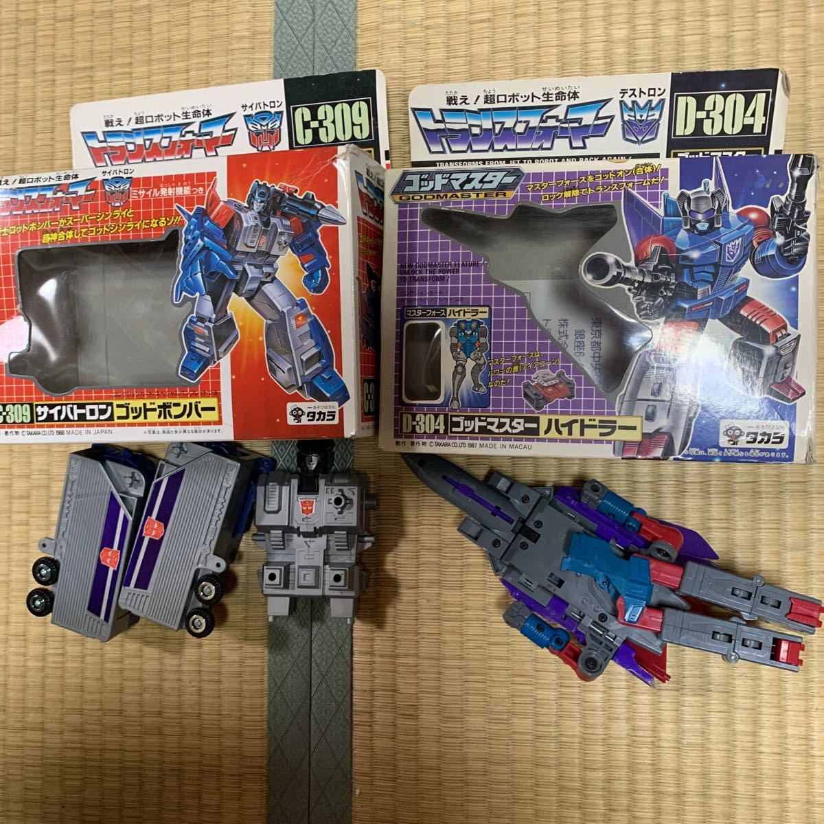 トランスフォーマー ジャンク 当時物 タカラ ロードファイヤー C