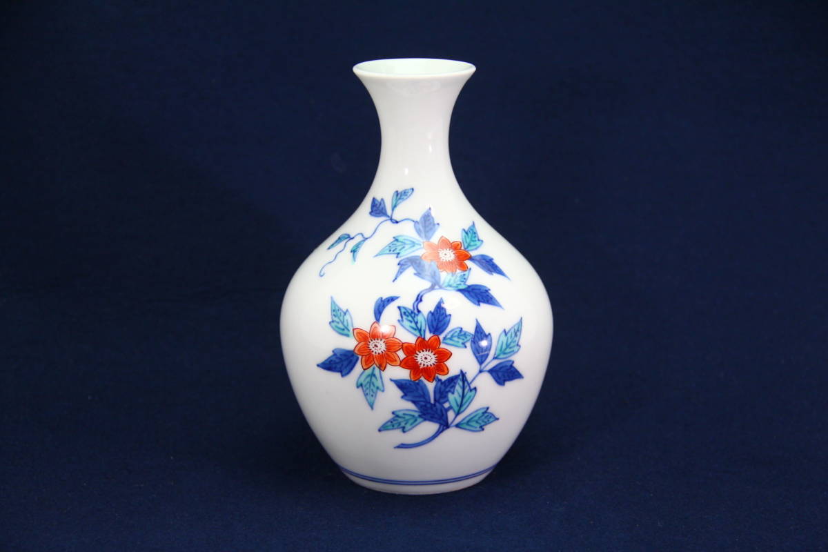  12代今右衛門 花瓶 錦鉄線花絵花瓶 長崎丸竣工記念 昭和39年 箱 栞付き 長期保管品(鍋島様式)｜売買されたオークション情報、yahooの商品情報をアーカイブ公開 - オークファン 伊万里、有田