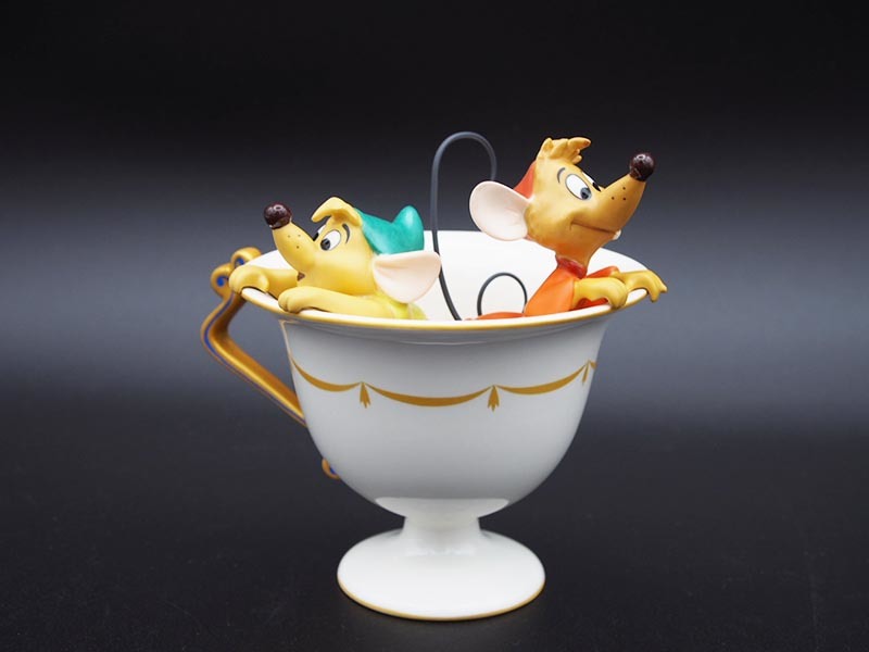 シンデレラ ディズニー WDCC ティーカップ ジムショア ジャック ガスと
