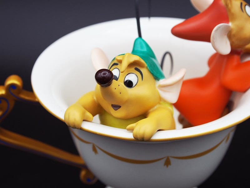 シンデレラ ディズニー WDCC ティーカップ ジムショア ジャック ガスと