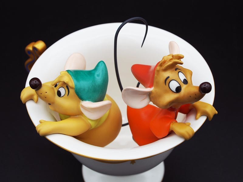 シンデレラ ディズニー WDCC ティーカップ ジムショア ジャック ガスと