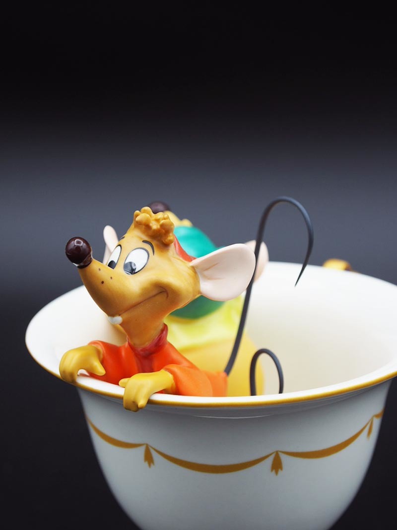 シンデレラ ディズニー WDCC ティーカップ ジムショア ジャック ガスと