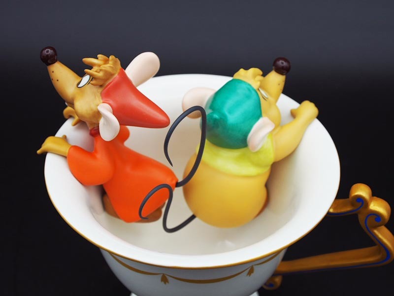 シンデレラ ディズニー WDCC ティーカップ ジムショア ジャック ガスと