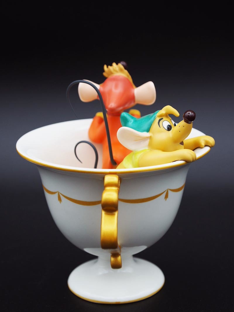 シンデレラ ディズニー WDCC ティーカップ ジムショア ジャック ガスと