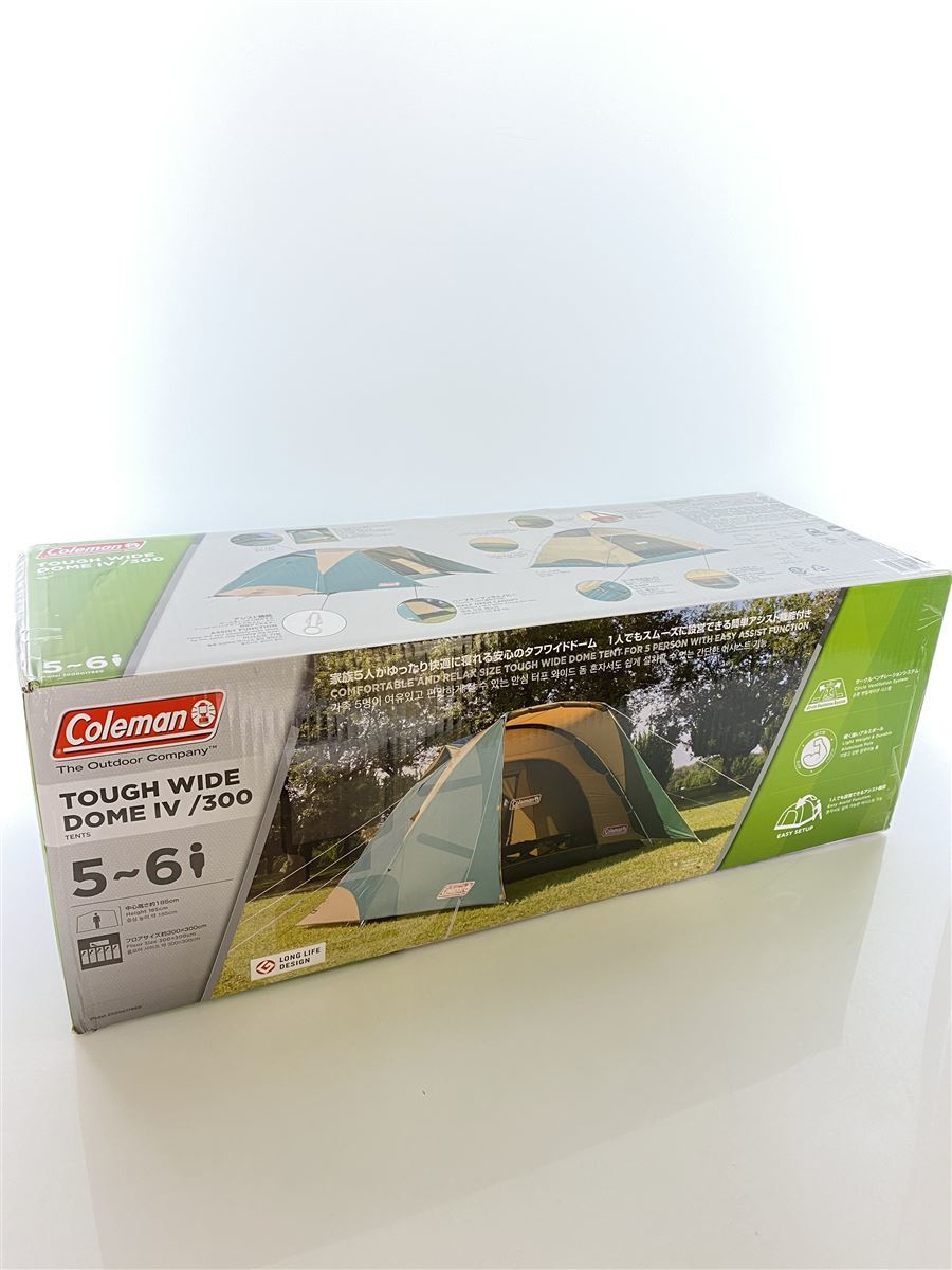 【豊富な，HOT】 Coleman テント/ドーム/4~6人用/グリーン/タフワイドドームIV/300(～5人用)｜売買されたオークション情報、yahooの商品情報をアーカイブ公開 - オークファン ～5人用