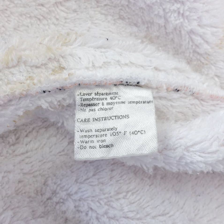 激レア CHANEL シャネル 94P ココマーク アイコン柄 パイル ノーカラー
