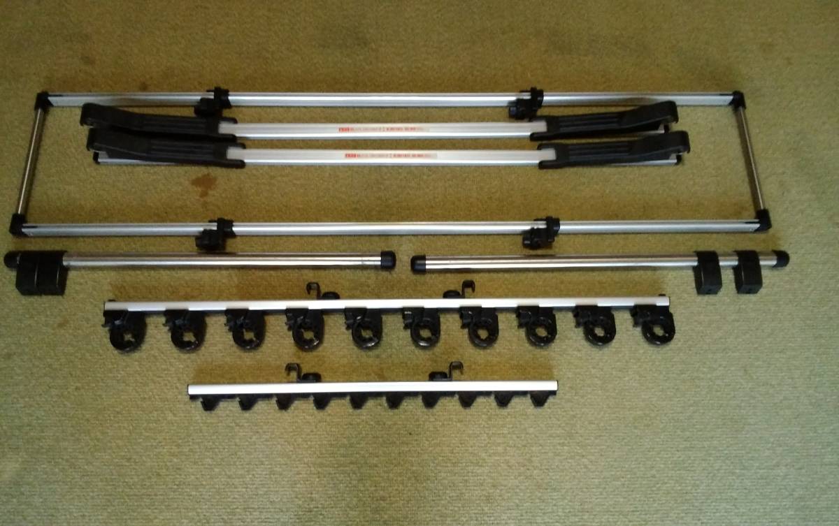  カーメイト ロッドホルダー CARMATE ROD HOLDERS ZR-307 10本積 ワイドタイプ ショート横バー付き(その他)｜売買されたオークション情報、yahooの商品情報をアーカイブ公開 - オークファン その他