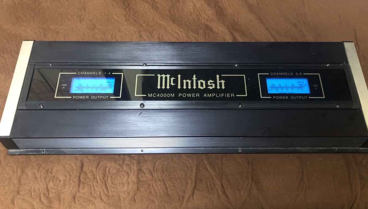 MC4000M McIntosh online 6chアンプ MC400M - Yahoo!オークション 