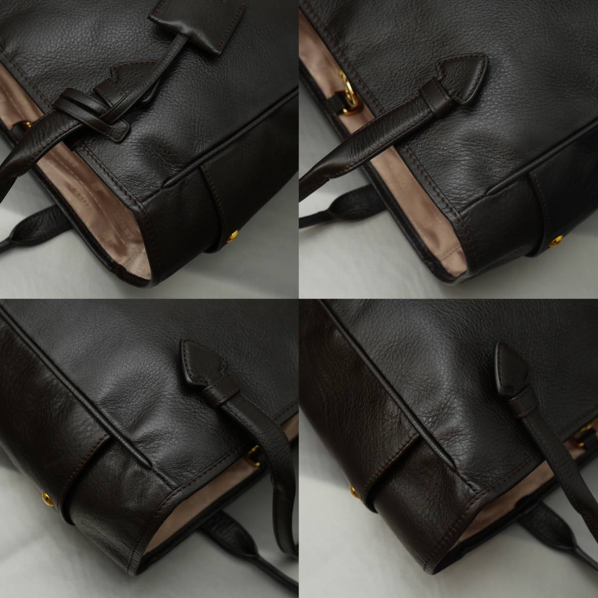 【美品】ロエベ ヘリテージ 2way ビジネスバッグ レザー A4可 ブラック 極上美品 LOEWE ロエベ ヘリテージ トートバッグ ビジネスバッグ