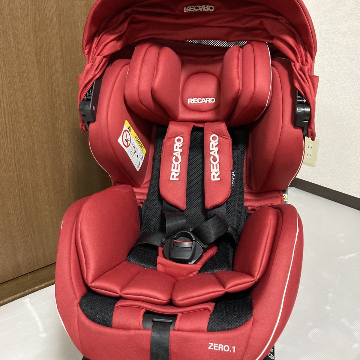 RECARO レカロ チャイルドシート ZERO.1 ゼロワン レッド ISOFX | SEPPT.FR