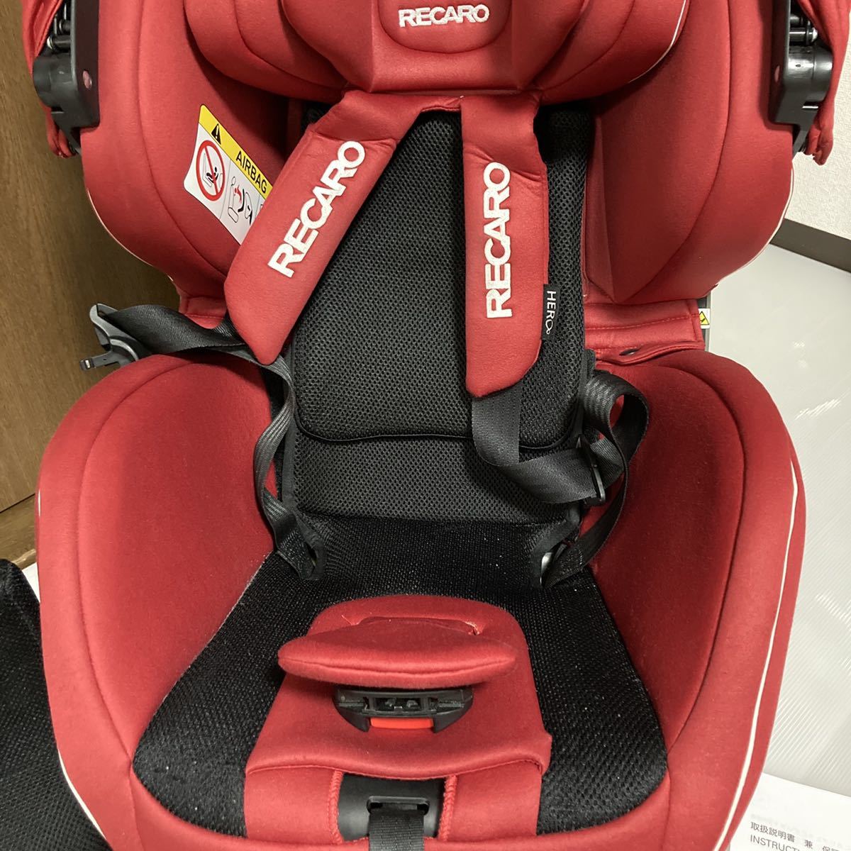 RECARO レカロ チャイルドシート ZERO.1 ゼロワン レッド ISOFX | SEPPT.FR