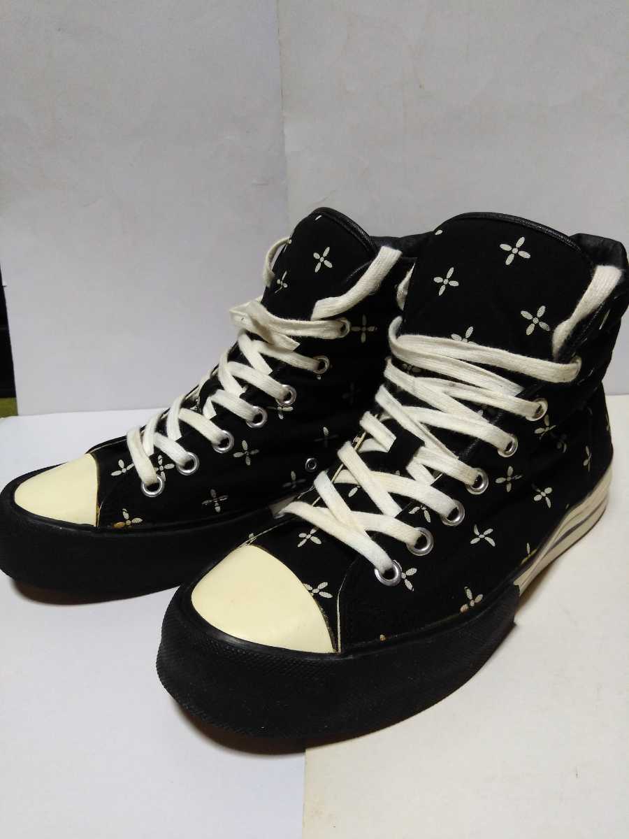 NUMBER(N)INE／REDISUN期クロス スニーカー希少 名作SIZE9 REDISUN期