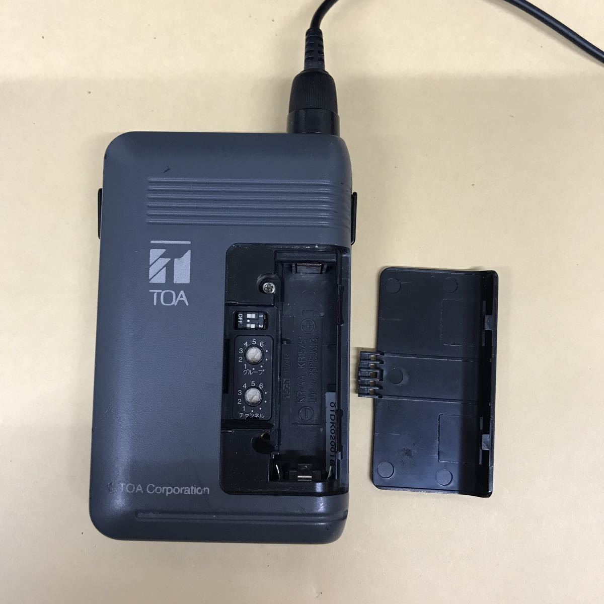 TOA WM-1310 ワイヤレスマイク 2本セット ⁄ WM ジャンク ワイヤレス