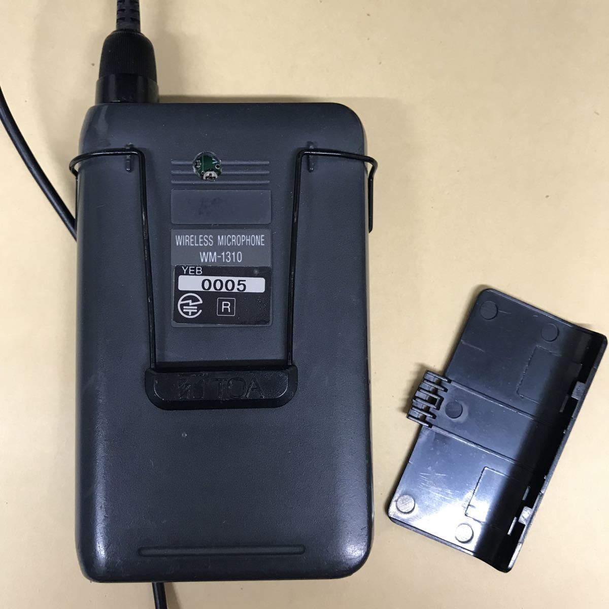 TOA WM-1310 ワイヤレスマイク 2本セット ⁄ WM ジャンク ワイヤレス