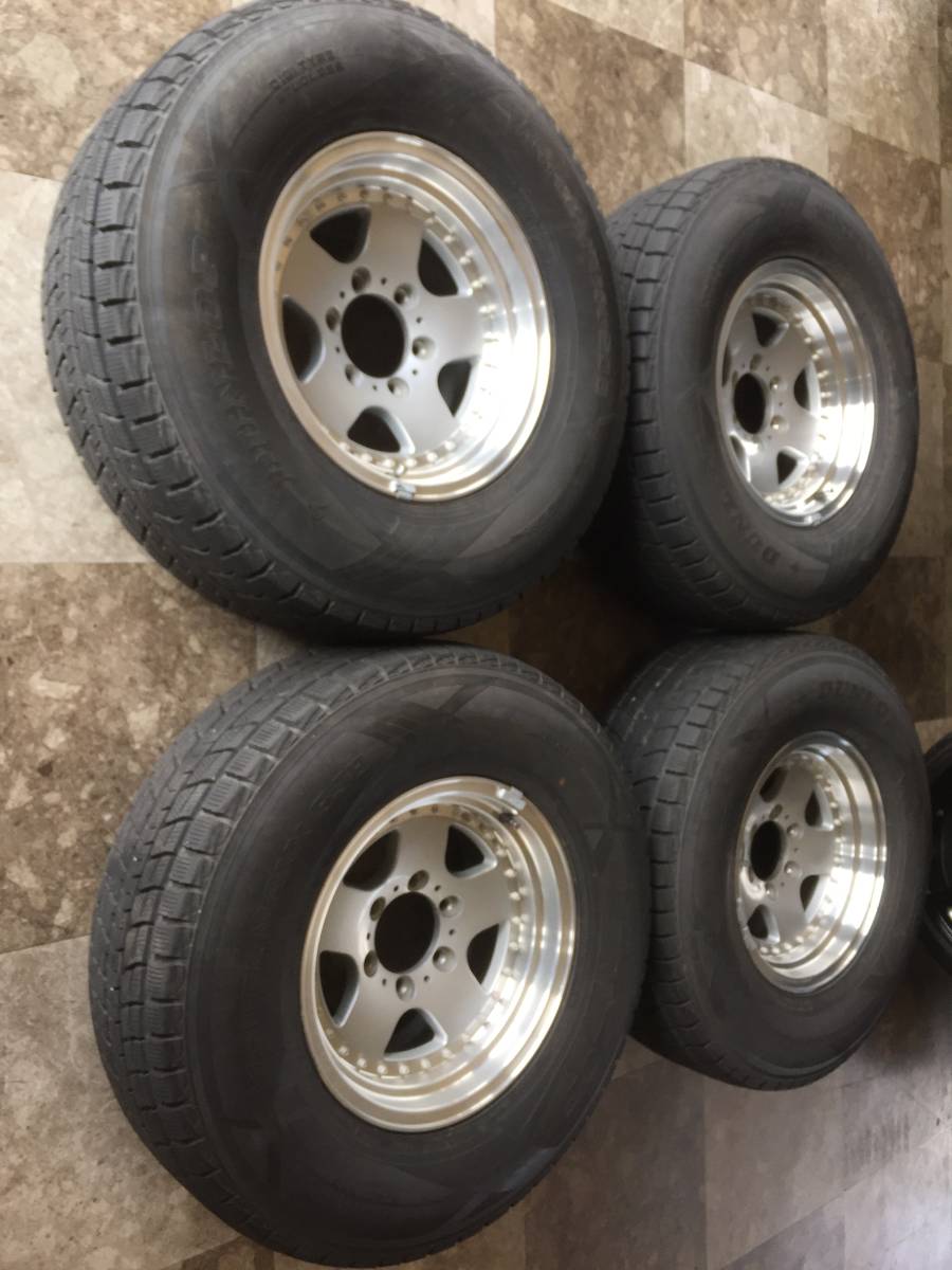新作，低価 AS820-1 社外16インチ ランクル80 ワイドボディ 等 16&times;8JJ +1 6H 139.7 DUNLOP WINTERMAXX 275/70R16 4本セット(スタッドレスタイヤ)｜売買されたオークション情報、yahooの商品情報をアーカイブ公開 - オ 6穴