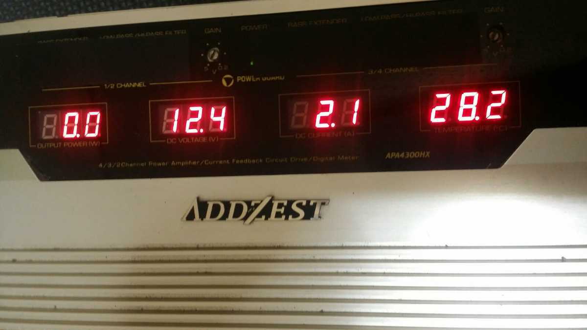 ADDZEST APA4300HX アンプ 【公式通販】