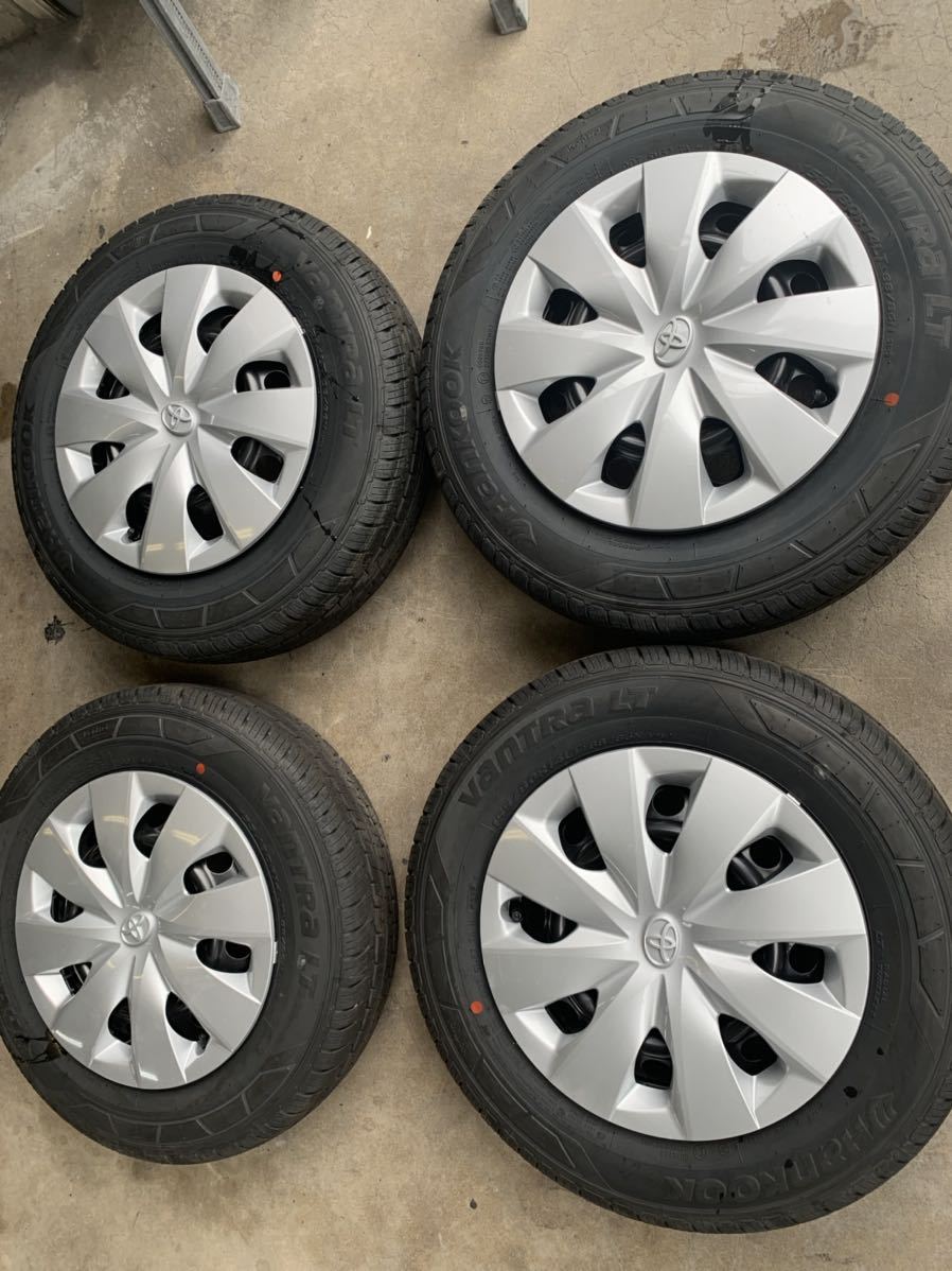 トヨタ サクシード 新車外し タイヤホイールセット！！ 155/80r14LT