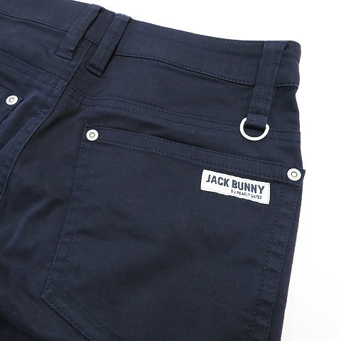 JACK BUNNY ジャックバニー ストレッチ パンツ ネイビー系 0
