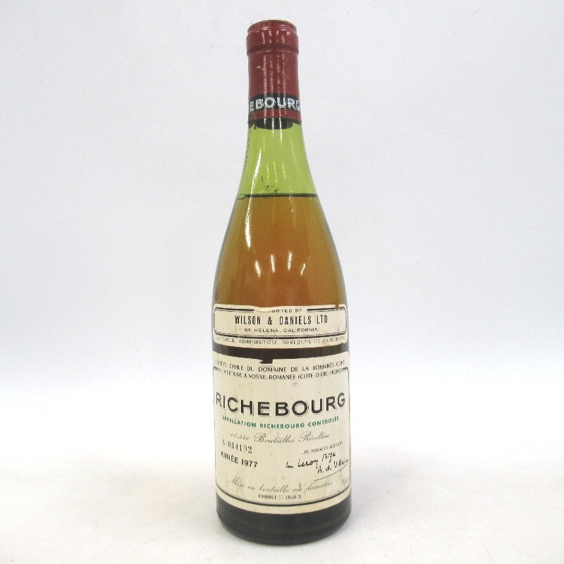 リシュブール | DRC 750ml ワイン」の人気商品一覧 安い商品を通販