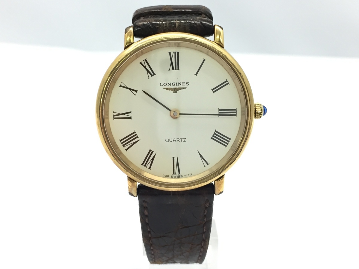 中古 LONGINES ロンジン 腕時計 メンズ クォーツ ジャンク m819521