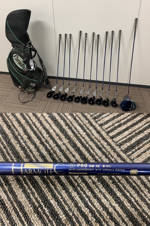 新品，豊富な N170-M4-1829 BRIDGESTONE HARMOTEC PRO HM-40 ブリヂストン ハーモテックプロ ゴルフクラブ セット アイアン ドライバー 現状品⑨(セット)｜売買されたオークション情報、yahooの商品情報をアーカイブ公 男性右きき用