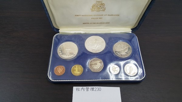 【限定セール，お得】 社内管理230 フランクリンミント 記念硬貨 BARBADOS プルーフセット(北アメリカ)｜売買されたオークション情報、yahooの商品情報をアーカイブ公開 - オークファン 北アメリカ