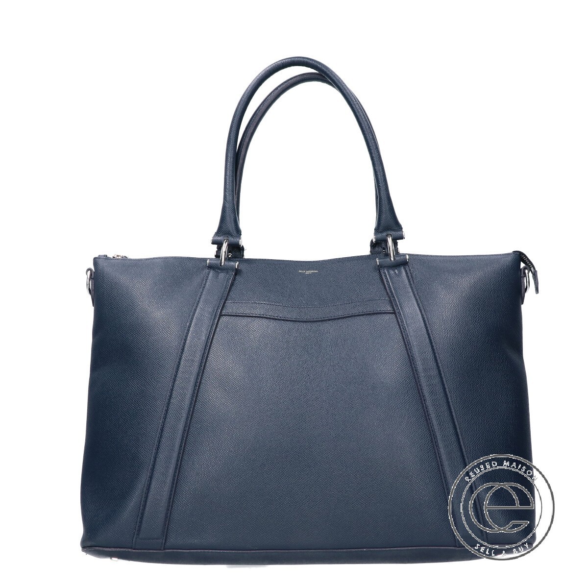 ペッレモルビダ トートバッグ ネイビー PELLE MORBIDA（ペッレ モルビダ） 3年保証＋ケアセット付 Colore