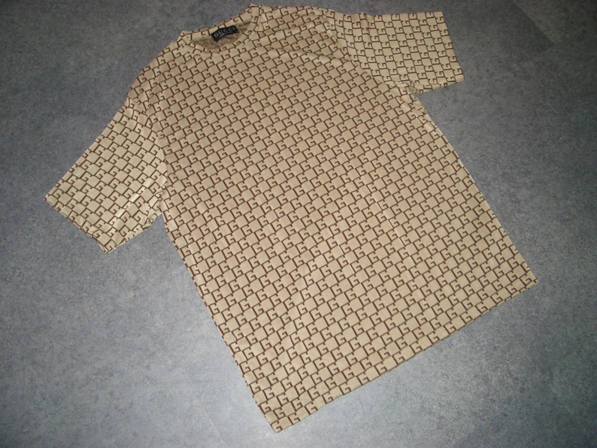 9万円 本物 グッチ 限定 超希少 激レア モノグラムGG柄 ジャージ素材 