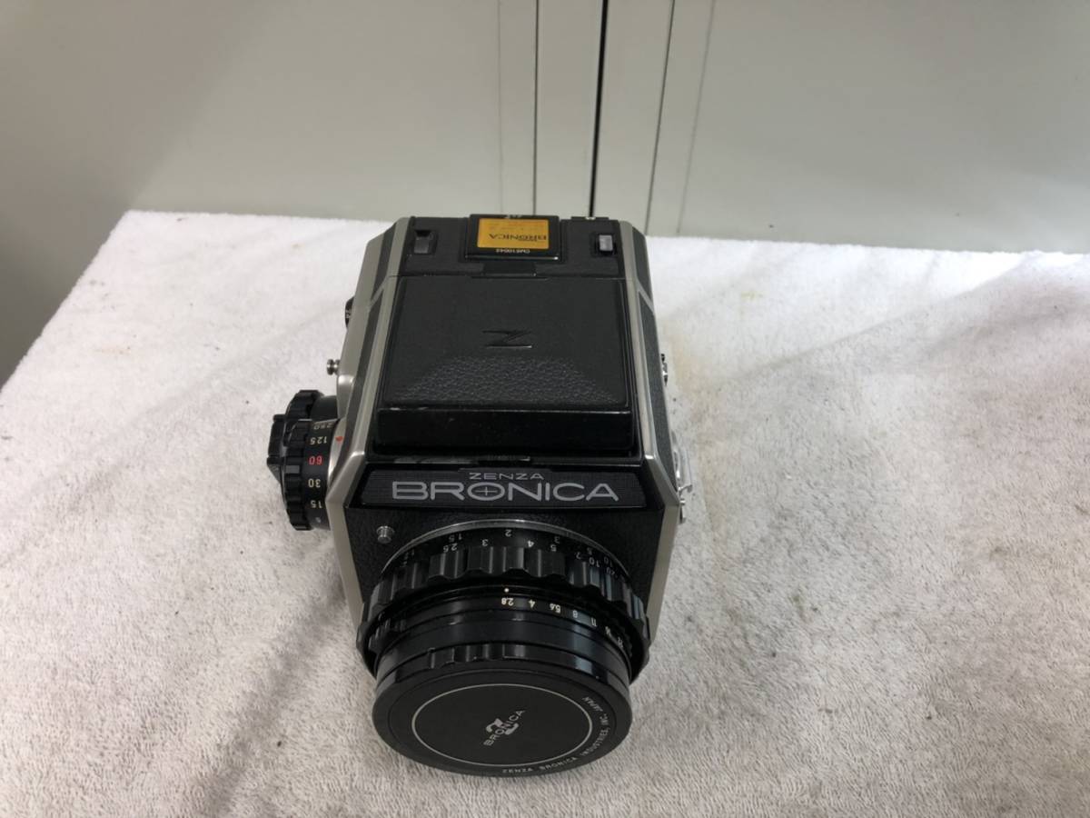 92）ZENZA BRONICA ブロニカ 中判カメラ 1:2.8 f=75mm 家電、AV