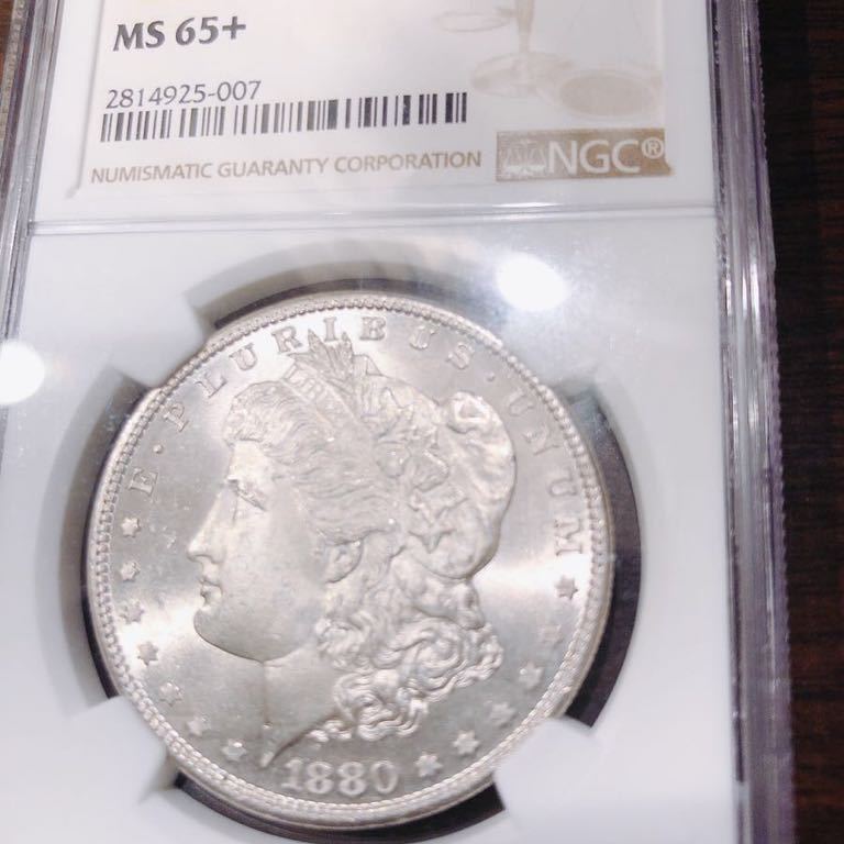 ☆1円スタート☆ モルガンダラー 1880 S MS65＋ NGC サンフランシスコ