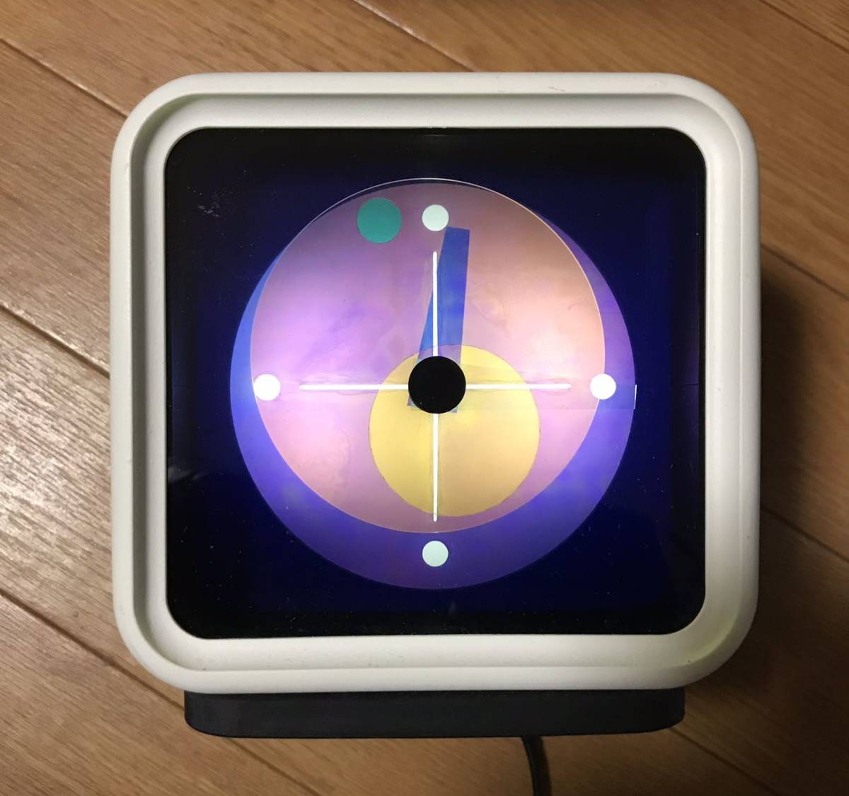 下田電機 スペクトラム SPR-11 分光時計 スペースエイジ 【通電確認済み】 下田電気 SPECTRUM 分光時計 スペクトラム SPR-11 レトロ ヴィンテージ