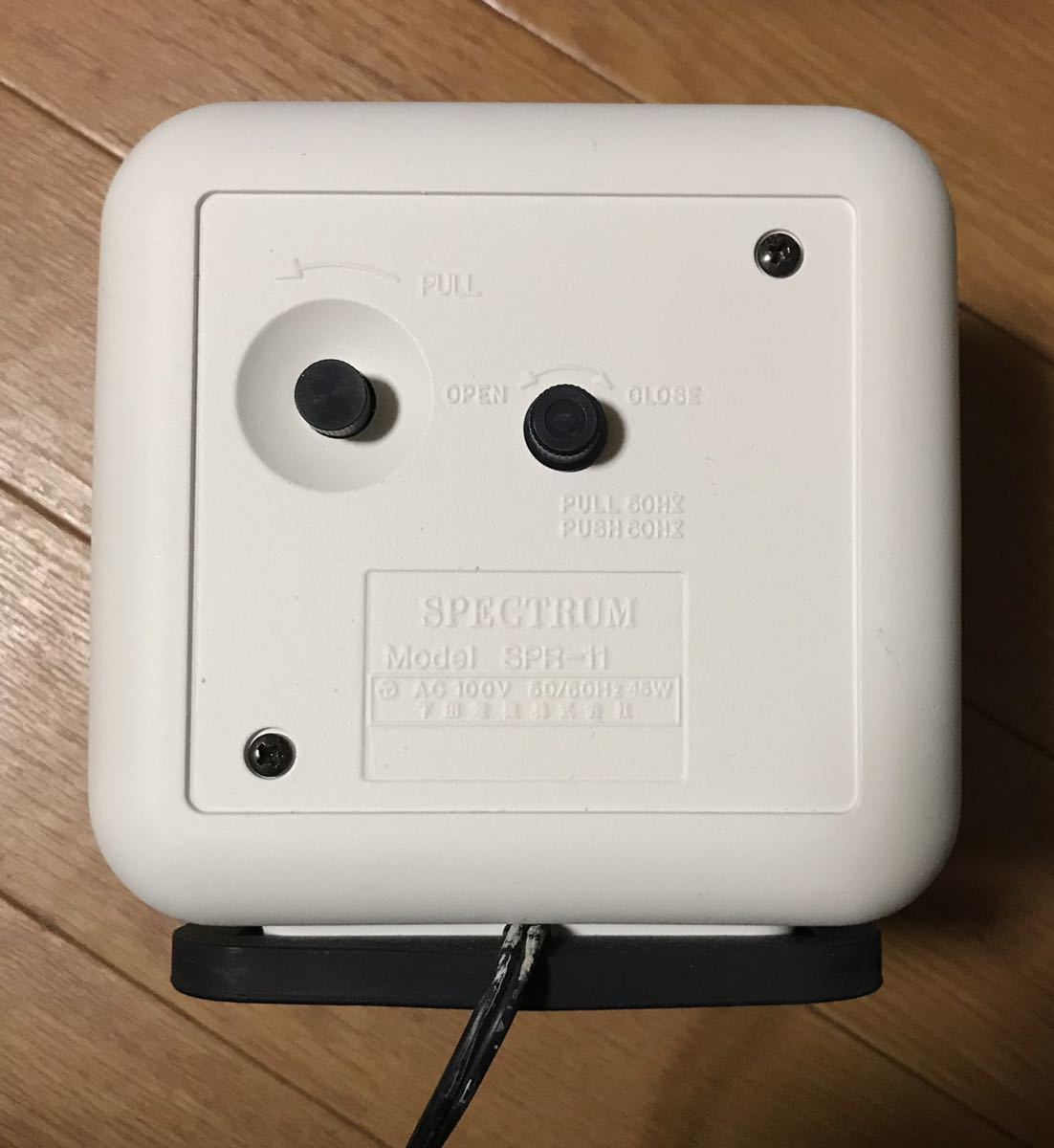 下田電気 SPECTRUM 分光時計 スペクトラム SPR-11 レトロ ヴィンテージ