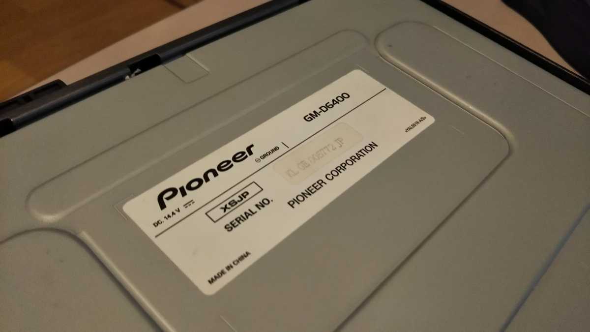 GM-D6400 カロッツェリア carrozzeria | パワーアンプ パイオニア 4