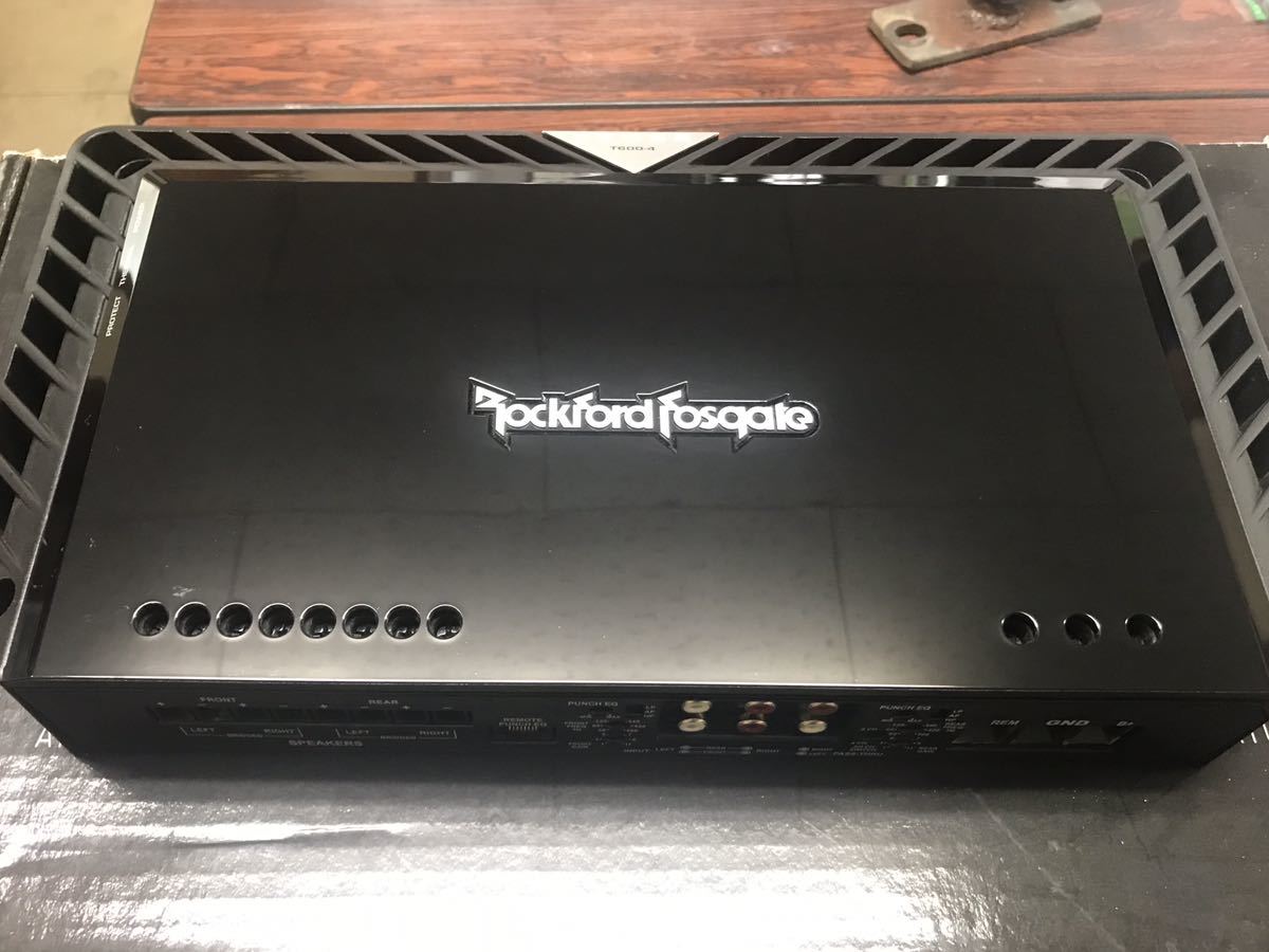 ロックフォード T600-4 4ch アンプ Rockford Fosgate ロックフォード