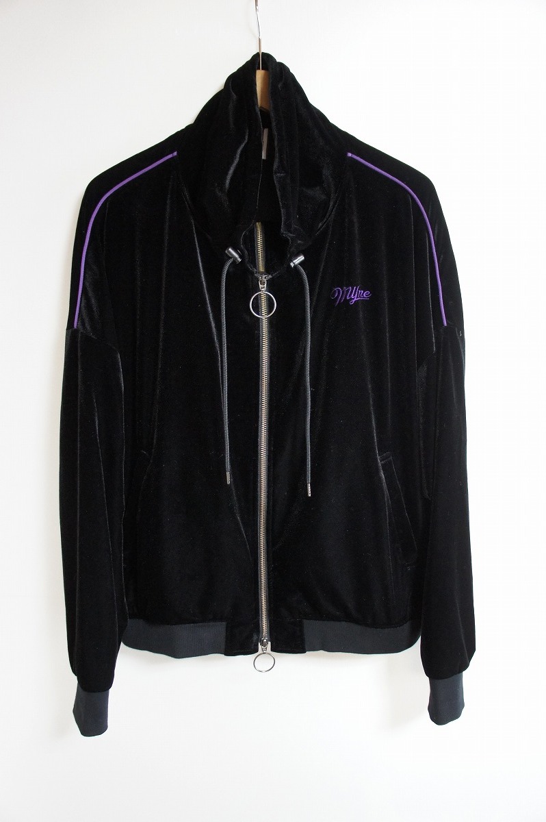 2026，限定SALE 19AW MYne MIHARA YASUHIRO マイン ミハラヤスヒロ VELOUR TRACK JACKET ベロア トラック ジャケット 黒紫 MYC9B122 サイズS 410K(Sサイズ)｜売買されたオークション情報、yahooの商品情報をアーカイブ公開 - オ ジャンパー、ブルゾン一般